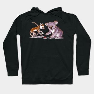 Koala & Lemur & Ladybug Hoodie